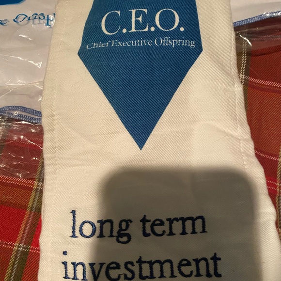 Mud Pie Chief Executive Offspring Baby T-shirts (0-6 mos) and birth cloth - Picture 5 of 6